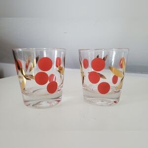 2 x Federal Glass lowball whiskey glass
